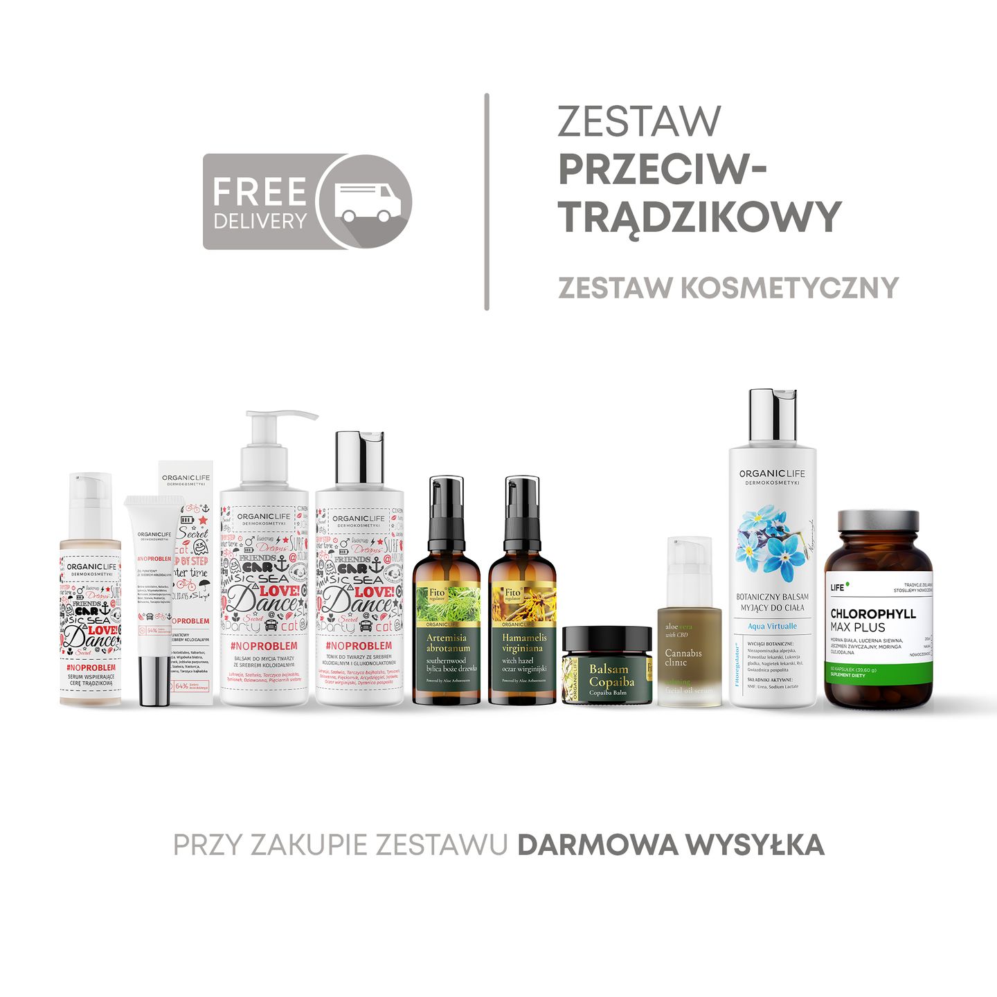 ZESTAW KOSMETYKÓW