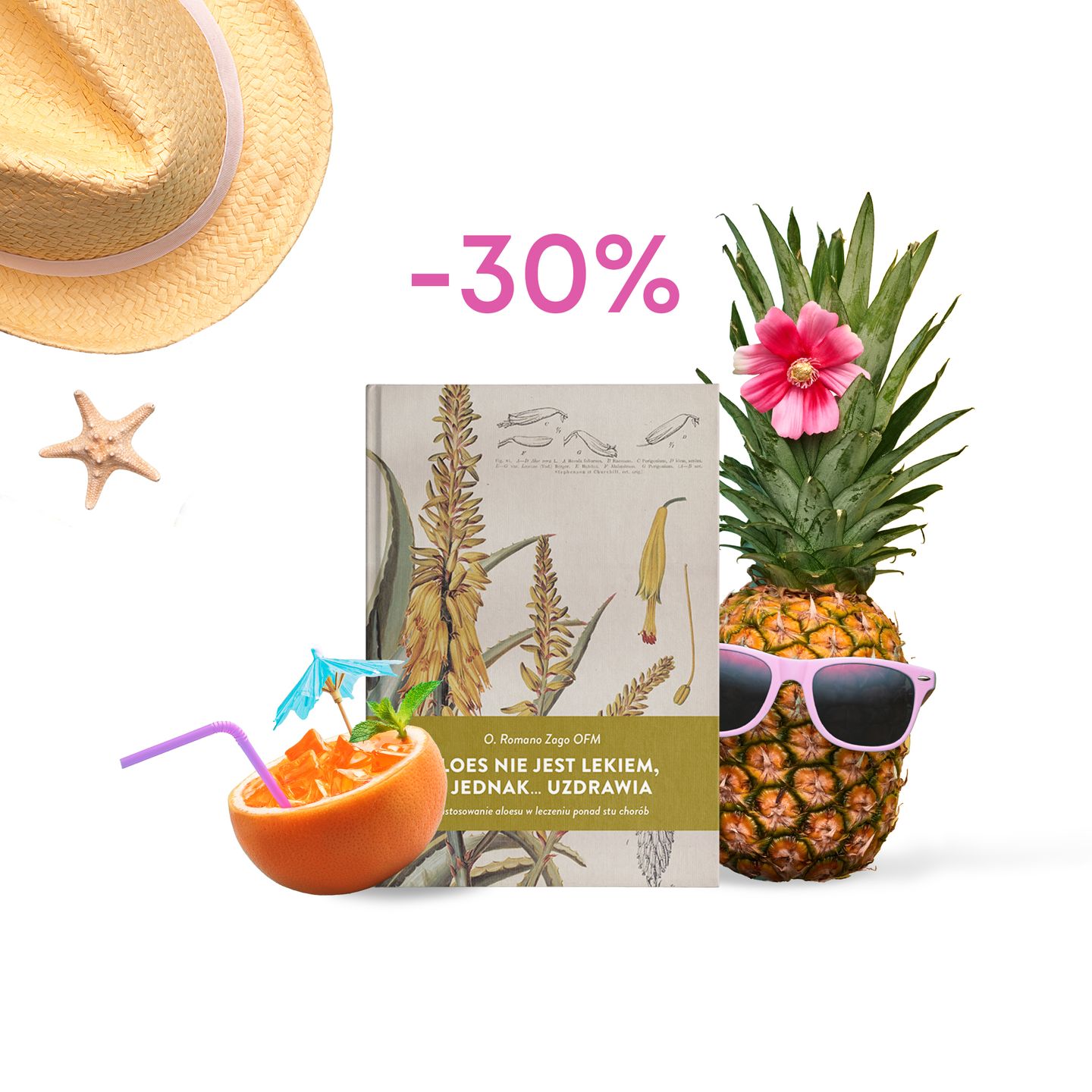 Aloes nie jest lekiem a jednak... uzdrawia PROMOCJA WAKACYJNA -30%