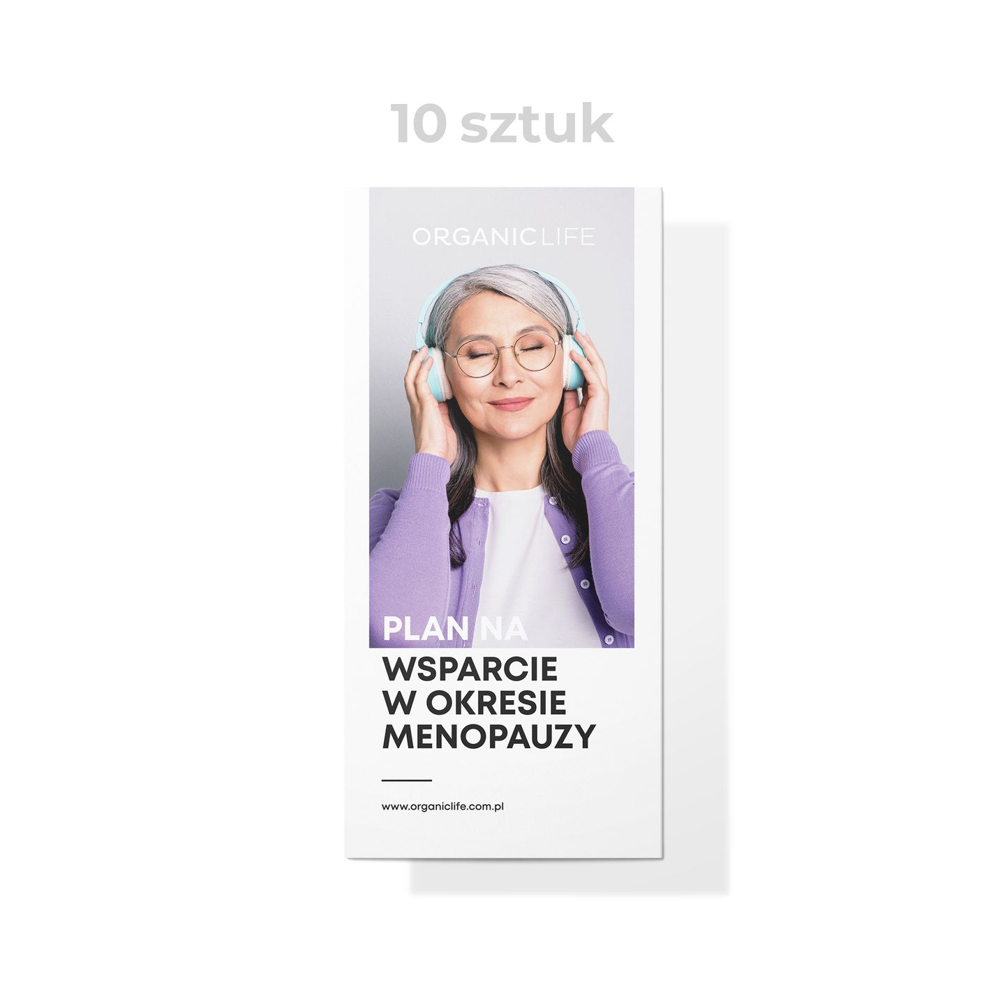 Ulotka: Plan na wsparcie w okresie menopauzy (10 szt.)